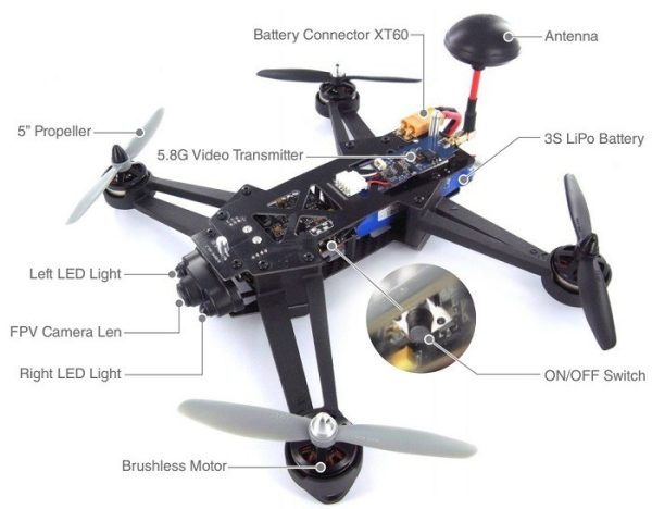 Quadrocopter FPV SkyRC Sokar