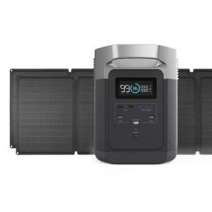 Przenośna stacja zasilania EcoFlow Delta 1300 + 2 x panel fotowoltaiczny 110W