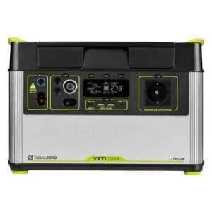 Goal Zero Yeti 1500 X (230V) Całkowicie bezwonna, maksymalnie cicha oraz bardzo mobilna stacja zasilania.