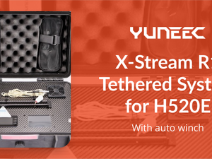 System na uwięzi X-Stream R1 dla dronów Yuneec H520 i H520EE