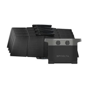 Przenośna stacja zasilania EcoFlow Delta + 4 x panel fotowoltaiczny 110W